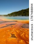 Yellowstone Grand Prismatic Circle Photograph