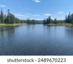 Yellowstone River Beautiful Day Scene