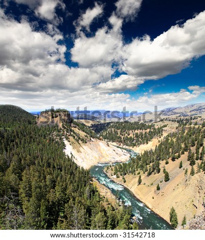 Similar – Foto Bild Yellowstone River Fluss