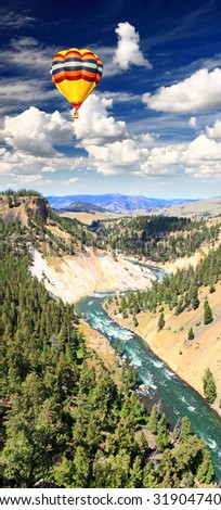 Similar – Foto Bild Yellowstone River Fluss