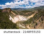 Yellowstone River, scenic view, Yellowstone National Park