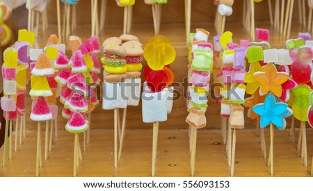 yelly and candy