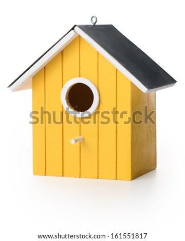 Yelolow bird box