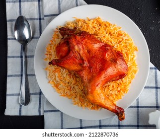 Yemeni Chicken Mandi And Rice