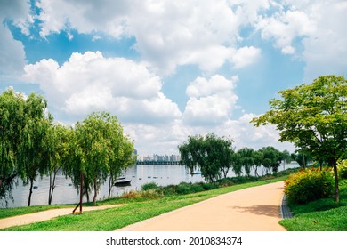 Yeouido Hangang River Park In Seoul, Korea