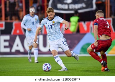 YEREVAN, ARMENIA - JUNE 14: Stuart Armstrong Of Scotland During A UEFA Nations League Match Between Armenia And Scotland At The Vazgen Sargsyan Republican Stadium