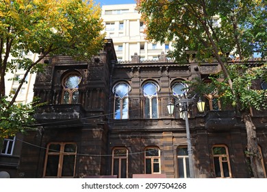 Yerevan, Armenia - October 15, 2021. Architecture Of Abovyan Street In Yerevan