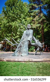 Yerevan, Armenia - September 26, 2016: The Statue Of Komitas Near The Yerevan Komitas State Conservatory, Kentron District