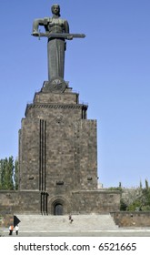 Yerevan's Mother Armenia Statue.