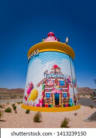 Yermo, APR 26: The Giant Ice Cream Sundae Of Eddie World On APR 26, 2019 At Yermo, California