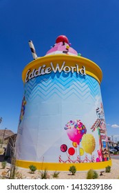 Yermo, APR 26: The Giant Ice Cream Sundae Of Eddie World On APR 26, 2019 At Yermo, California