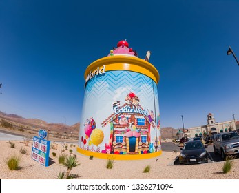 Yermo, OCT 14: The Giant Ice Cream Sundae Of Eddie World On OCT 14, 2018 At Yermo, California