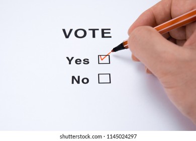 Yes No Checkbox Marking Stock Photo 1145024297 | Shutterstock