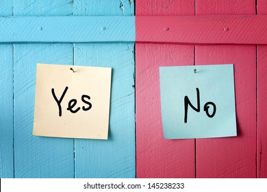 Yes Or No Decision