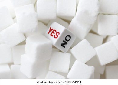 Yes Or No Dice With Sugar