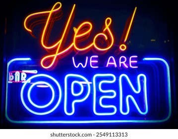 Yes, we're open - glowing neon sign board on glass window during night time - Powered by Shutterstock