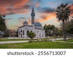 The Yesil Mosque view in Iznik Town of Turkey