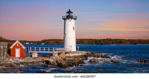 Yet another beautiful day at the Portsmouth Harbor Lighthouse, New Castle, New Hampshire, USA
