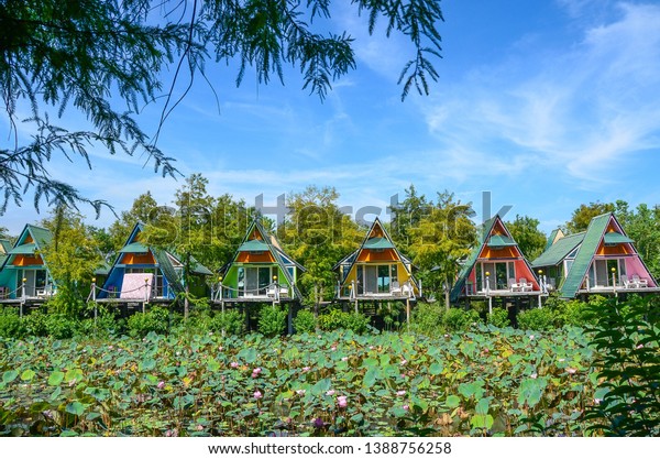 Yilan Taiwan Sep 18 2018cabin On Stock Photo Edit Now 1388756258