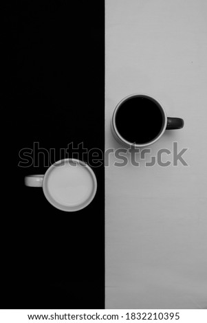 Similar – Image, Stock Photo Coffee black without everything