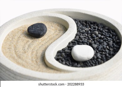 ying yang and, Zen garden