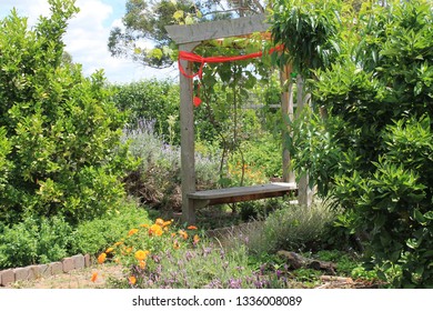 Yinnar Community Garden, Latrobe City, Gippsland, Victoria, Australia.