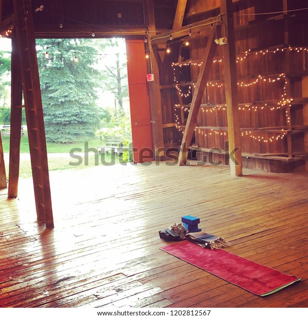 Yoga Barn Stock Photo Edit Now 1202812567