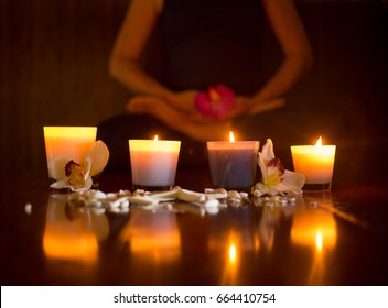 Yoga candles