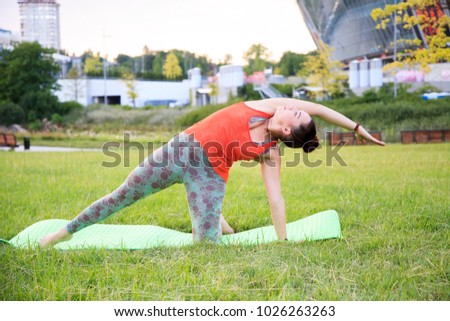 yoga in the open air