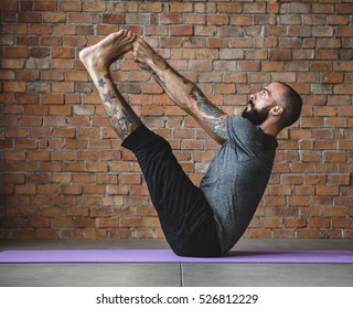 Yoga Practice Exercise Class Concept