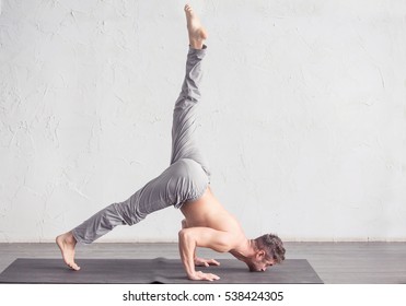 54,582 Yoga man on white Images, Stock Photos & Vectors | Shutterstock