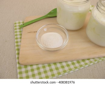 Yogurt With Inulin Powder