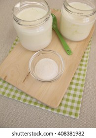 Yogurt With Inulin Powder