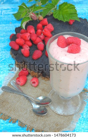 Similar – Himbeeren Smoothie Schüsseln