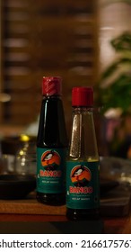 YOGYAKARTA 25 May 2022 - Authentic And Delicious Kecap Manis Or Black Sweet Ketchup Bangau