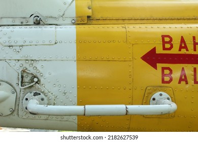 Yogyakarta, Indonesia, July, 2022;  Aircraft Belonging To The Indonesian Air Force That Has Been Retired And On Display At The Aerospace Museum In Yogyakarta