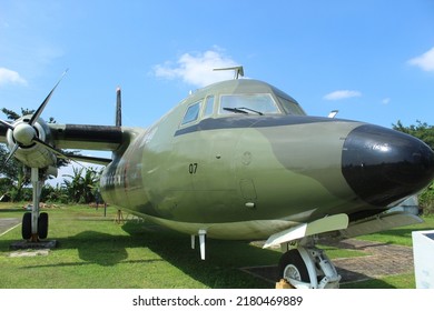 Yogyakarta, Indonesia, July, 2022; Military Aircraft Belonging To The Indonesian Air Force That Have Been Retired And Are On Display At The Aerospace Museum