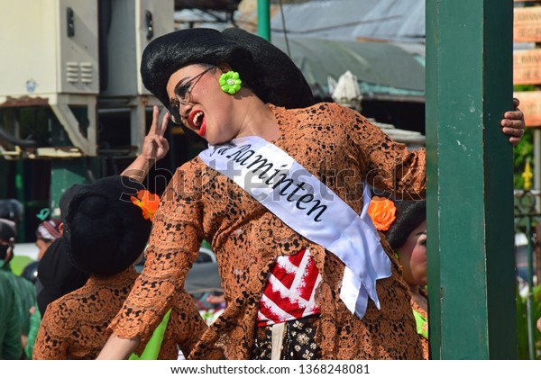 Yogyakarta Indonesia March 5 2019 Crossdresser Stock Photo Edit