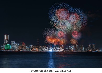 Yokohama Minato Mirai Fireworks Festival - Powered by Shutterstock