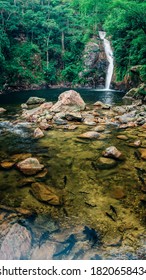 Yong Waterfall National Park Is Located In Thung Song District, Nakhon Si Thammarat, Thailand.