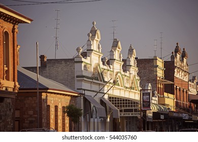 York, Australia - November 24, 2016: Street View On Avon Terrace In The Historical Town