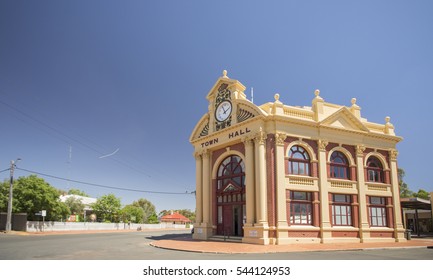 York, Australia - November 24, 2016: The Town Hall On Avon Terrace In The Historical Town