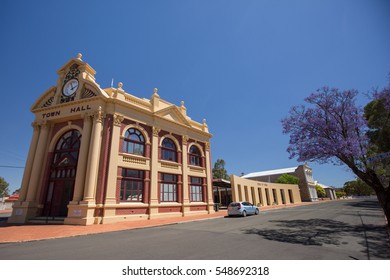 York, Australia - November 24, 2016: Street View On Avon Terrace In The Historical Town
