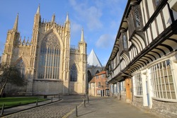YORK, ENGLAND: The Minster And St William's College