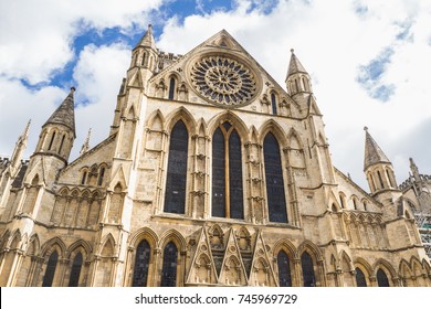 York minster is the centre of Christianity in the north of England, UK