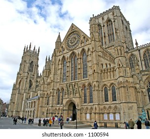 York Minster (England's largest medieval church)