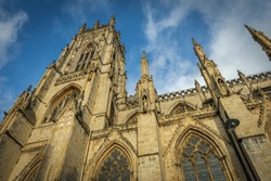 York Minster Gothic Cathedral, York, UK