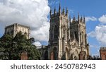 York Minster on a sunny day in summer 