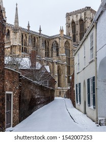 York Minster in the snow
