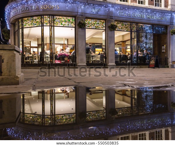 York Uk January 2 Bettys Cafe Stock Photo Edit Now 550503835